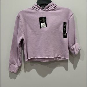 Art Class Long Sleeve Cropped Hoodie